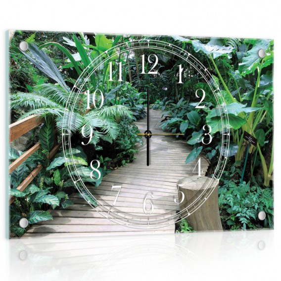 Nástěnné hodiny - NH0376 - Džungle
