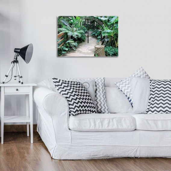 Nástěnné hodiny - NH0376 - Džungle
