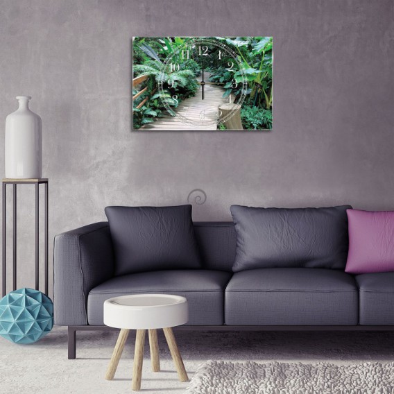 Nástěnné hodiny - NH0376 - Džungle