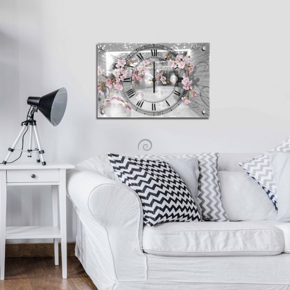 Nástenné hodiny - NH0390 - Kvety