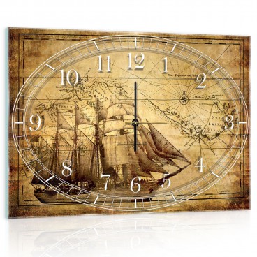 Nástenné hodiny - NH0408 - Loď