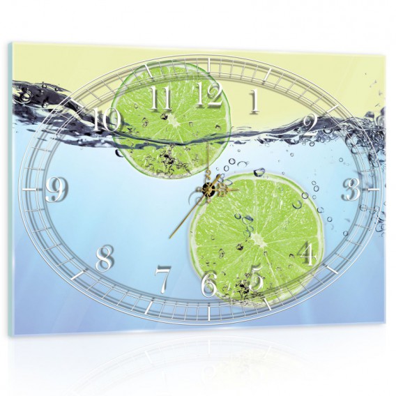 Nástenné hodiny - NH0421 - Limetky