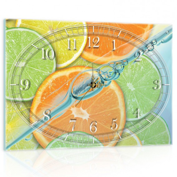 Nástenné hodiny - NH0422 - Citrusy