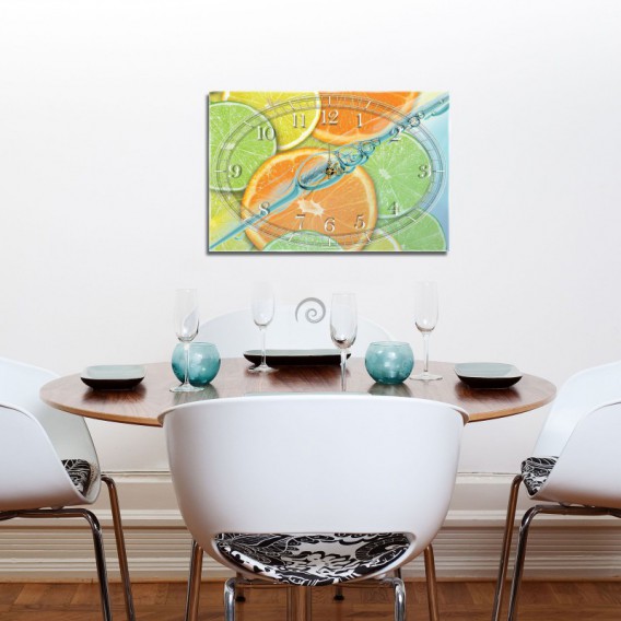 Nástenné hodiny - NH0422 - Citrusy