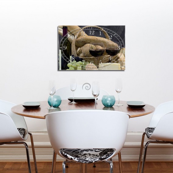 Nástenné hodiny - NH0423 - Víno