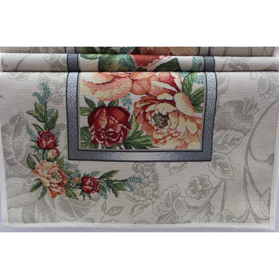 Gobelínový obrus Oranžové kvety