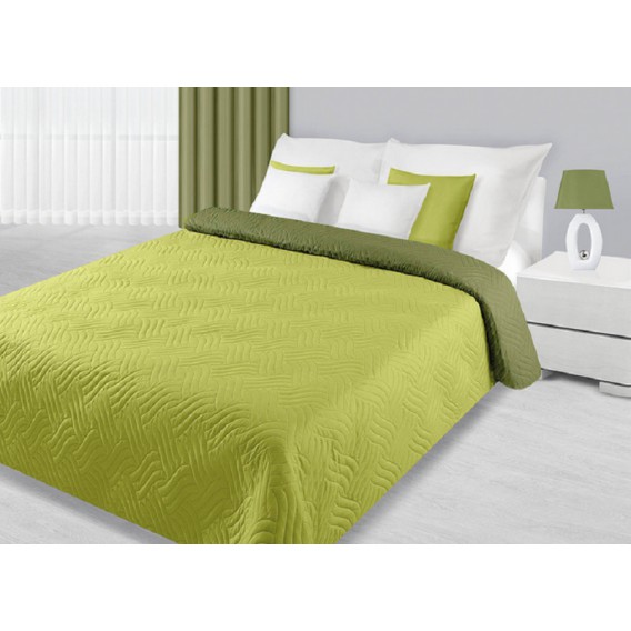 Prehoz na posteľ  obojstranný Zelený 170x210cm