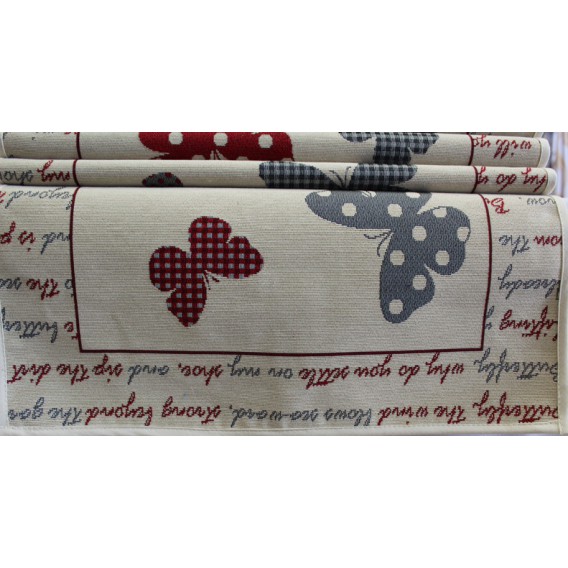 Gobelínový obrus Motýle