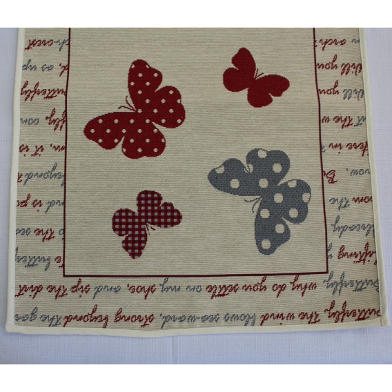 Gobelínový obrus Motýle