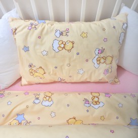 Detské posteľné obliečky krepové Medvedík