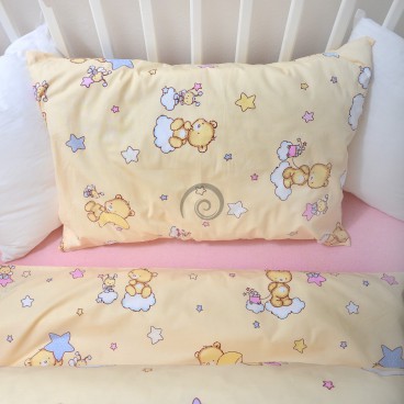 Detské posteľné obliečky krepové Medvedík
