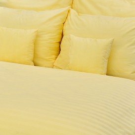 Hotelové posteľné obliečky Žlté