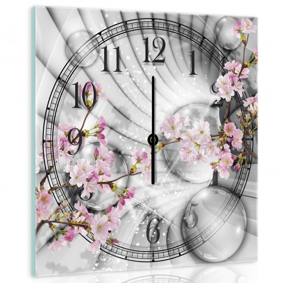 Nástenné hodiny - NH0093 - Kvety