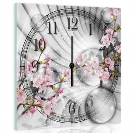 Nástenné hodiny - NH0093 - Kvety