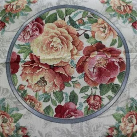 Gobelínový obrus Oranžové kvety