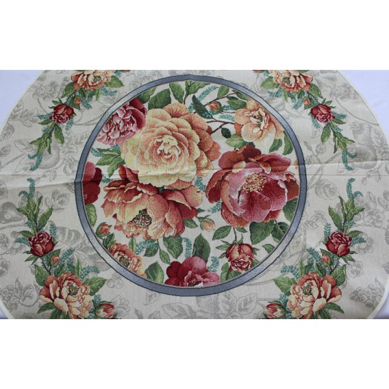 Gobelínový obrus Oranžové kvety