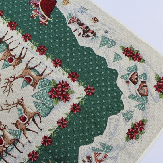 Vianočný gobelínový obrus čarokrásne Vianoce