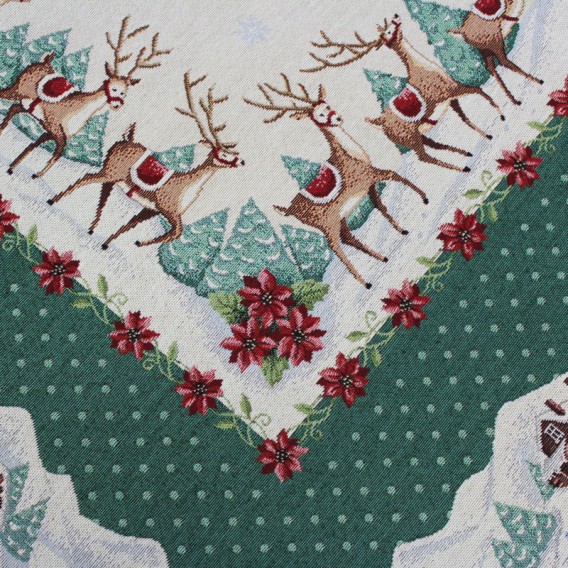 Vianočný gobelínový obrus čarokrásne Vianoce