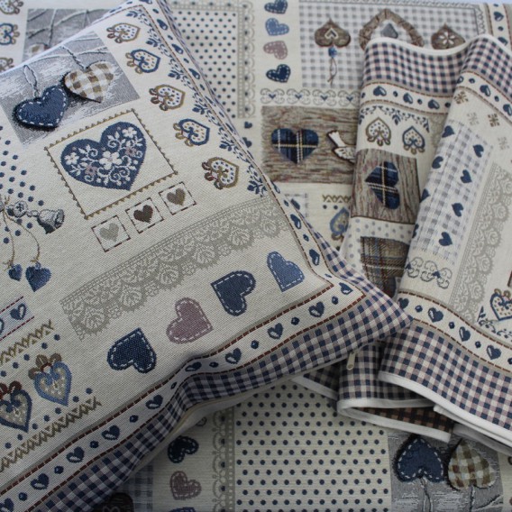 Gobelínová obliečka Modrý domov