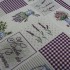 Gobelínová obliečka Levanduľová záhrada