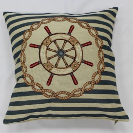 Gobelínová obliečka  43x43cm Kormidlo