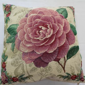 Gobelínová obliečka  43x43cm Fialový kvet