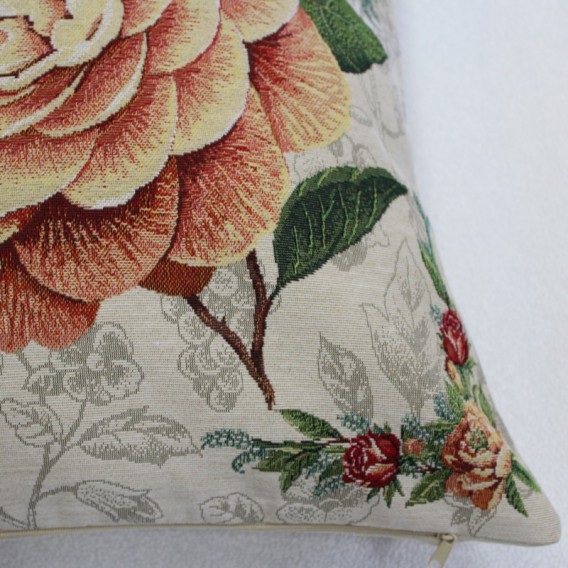 Gobelínová obliečka  43x43cm Žltý kvet