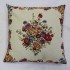 Gobelínová obliečka  43x43cm Farebné kvety