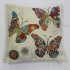 Gobelínová obliečka  43x43cm veselé motýle