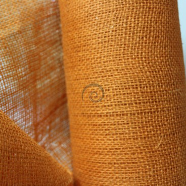 Juta oranžová š.130cm