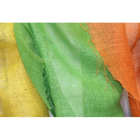 Juta oranžová š.130cm