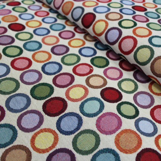 Gobelínová metráž Guľky š.140cmx1cm