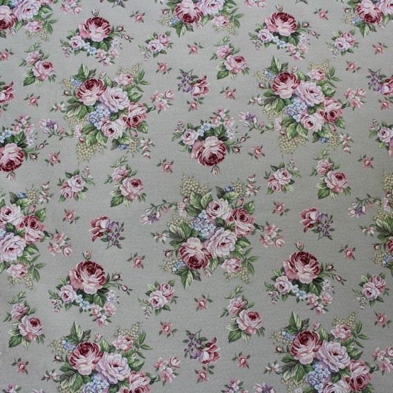 Gobelínová metráž Romentické ruže stredné  š.140cmx1cm