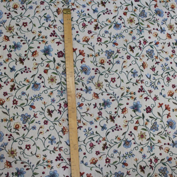Gobelínová metráž Drobné kvietky š.140cmx1cm