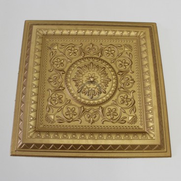 Polystyrénová stropná kazeta zlatá 38 - 1m2