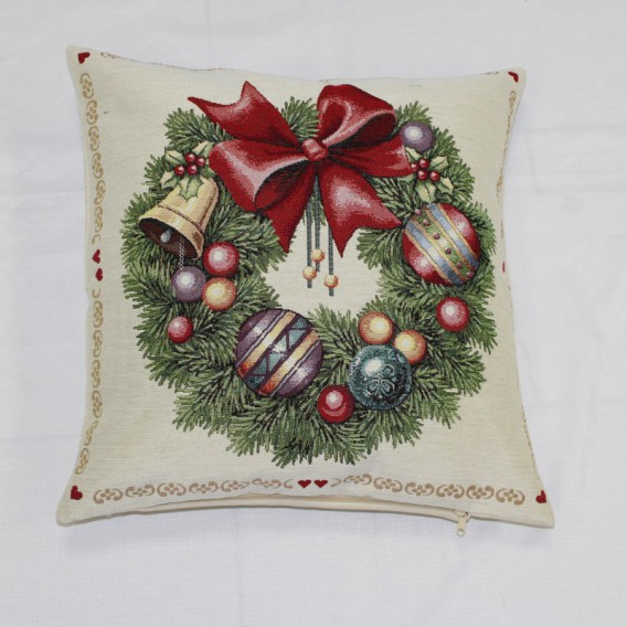 Gobelinova obliečka Vianočný veniec