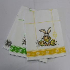 Kuchynské utierky veľkonočné 2set Zajačik