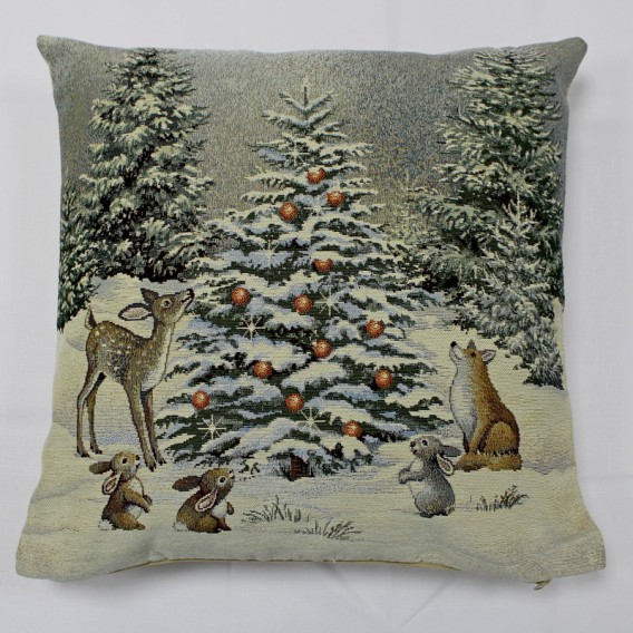 Gobelínová obliečka Vianoce v lese