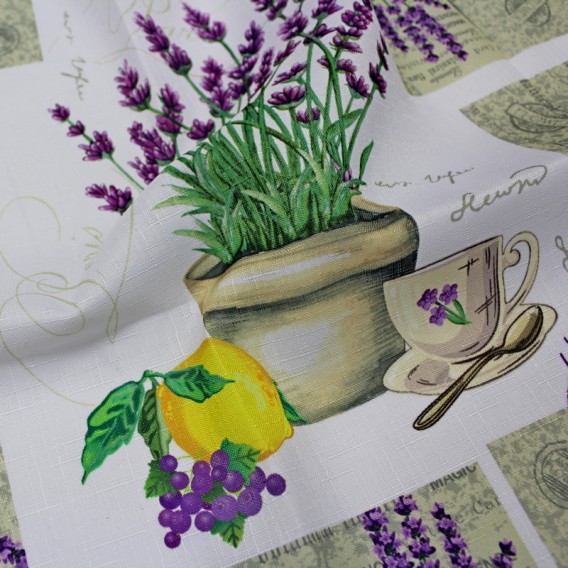 Obrus teflónový Levandule 550