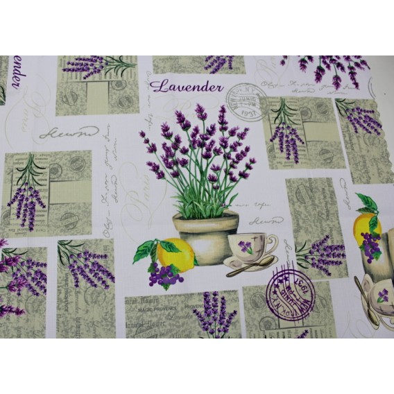 Obrus teflónový Levanduľa 550