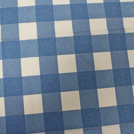 Obrus teflónový Káro modré vzor 607