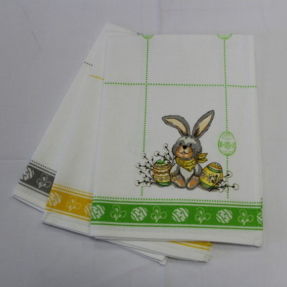 Kuchyňské utěrky velikonoční 2SET Zajíček