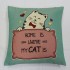 Gobelínová povlak Funky kočka 45x45cm