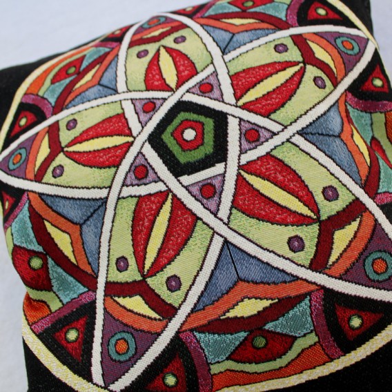 Gobelínová obliečka Divé maky 45x45cm