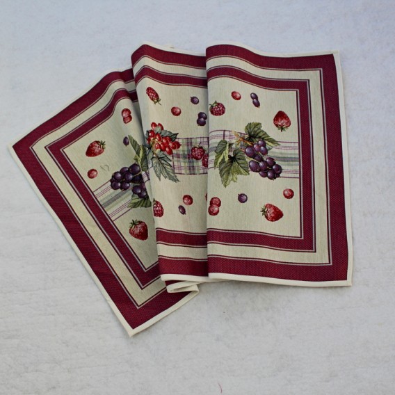 Gobelínový obrus Šťavnaté ovocie 40x100cm