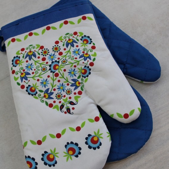 Kuchynské rukavice folklór 2