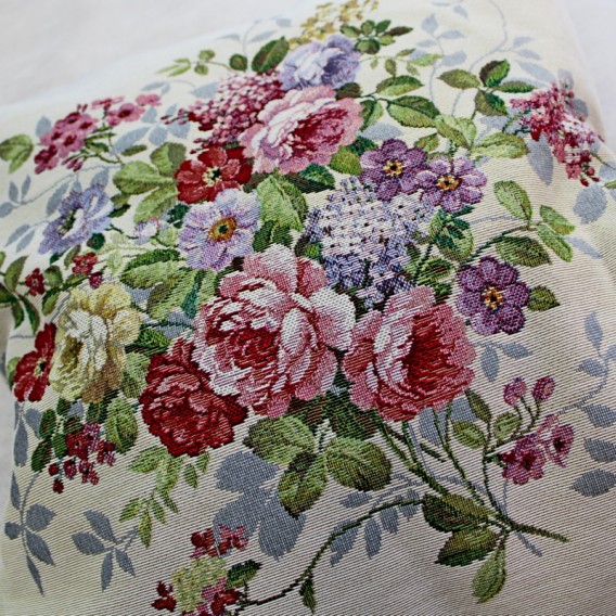 Gobelínová povlak růžový sad 45x45cm