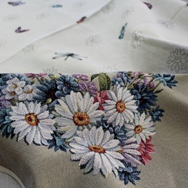 Gobelínový  ubrus Koprediny  100x100cm