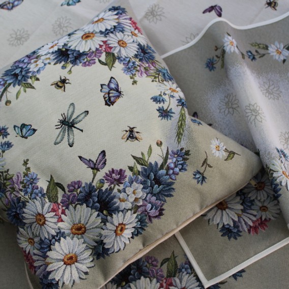 Gobelínový  ubrus Koprediny  100x100cm