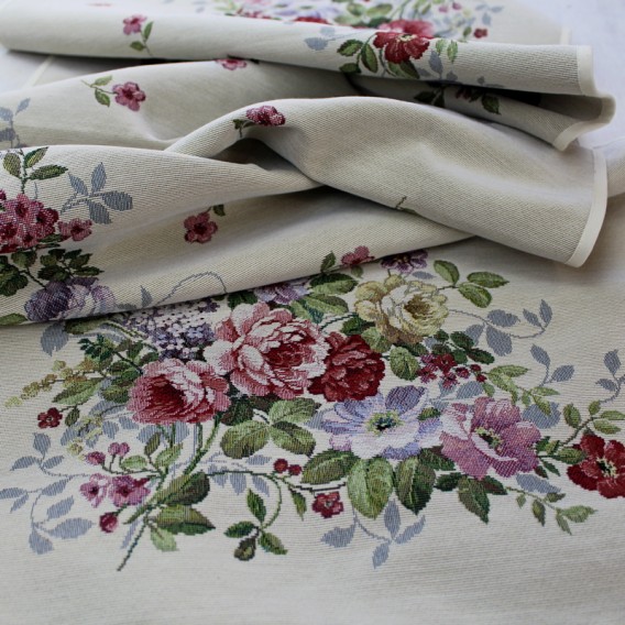 Gobelínový obrus Ružový sad 40x100cm